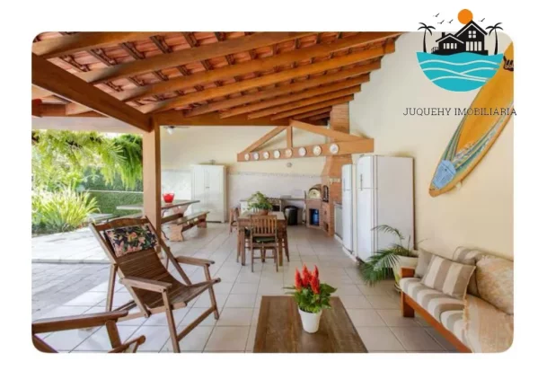 Imagem Casas para Aluguel de Temporada em Juquehy, 100 metros da praia, piscina, churrasqueira, 4 suíes, Max 12 pessoas | Juquehy Imobiliária