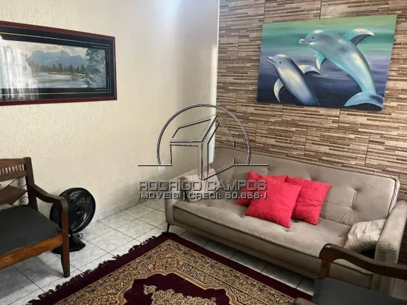 Imagem Espaçosa Casa Geminada 2 Quartos em Vila Assunção - Praia Grande