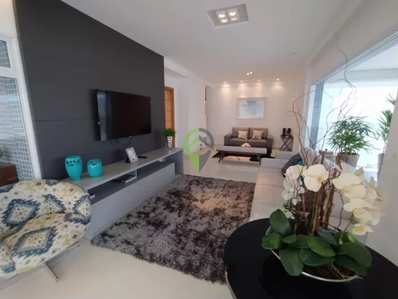 Imagem Apartamento com 4 dormitórios à venda, 255 m² - Aparecida - Santos/SP