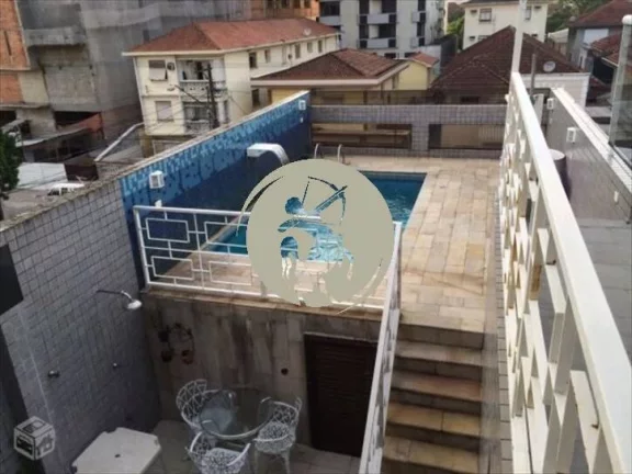 Imagem Sobreposta alta com lazer a venda em Santos!
