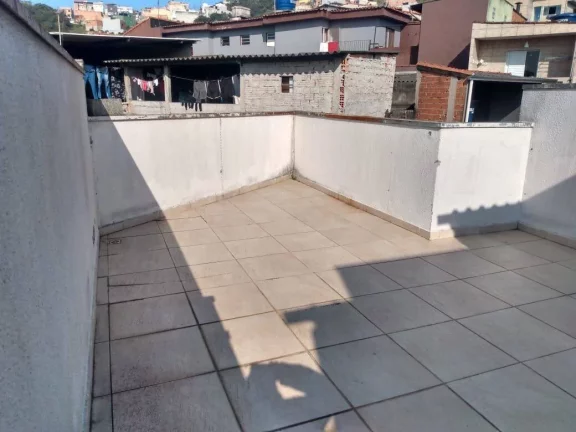 Imagem Cobertura com 2 dormitórios para alugar, 55 m² por R$ 1.600,00/mês - Jardim Carla - Santo André/SP
