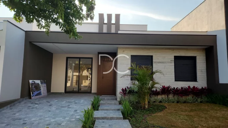 Condomínio Terras de São Francisco - Venda Casa Térrea AC 124 m² | AT 180 m² | 3 Dorm | 1 Suíte | 3 Ban | 2 Vagas