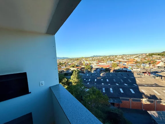 Imagem Apartamento mobiliado em andar alto Porteira Fechada no Iririú próximo da Igreja São Sebastião!!