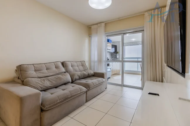 Imagem Apartamento no Boqueirão em Praia Grande Frente Mar