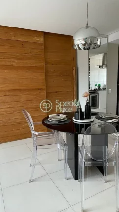 Imagem Apartamento mobiliado, bem espaçoso e iluminado, com janelas grandes, que recebem o sol da manhã. ...