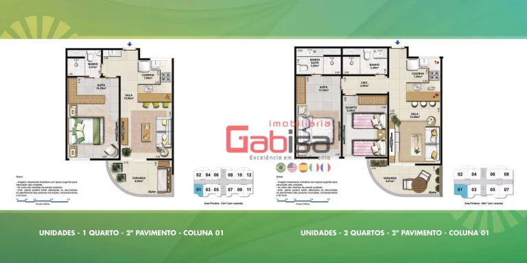 Imagem Apartamento com 1 dormitório à venda, 52 m² por R$ 438.000,00 - Monte Alto - Arraial do Cabo/RJ