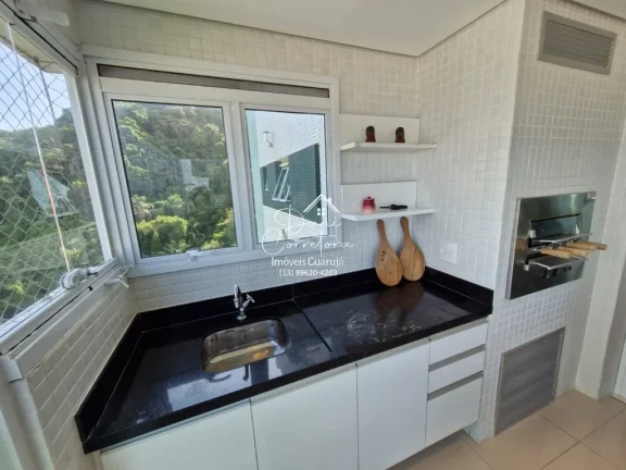 Imagem Excelente apartamento frente para o mar com lazer, Enseada