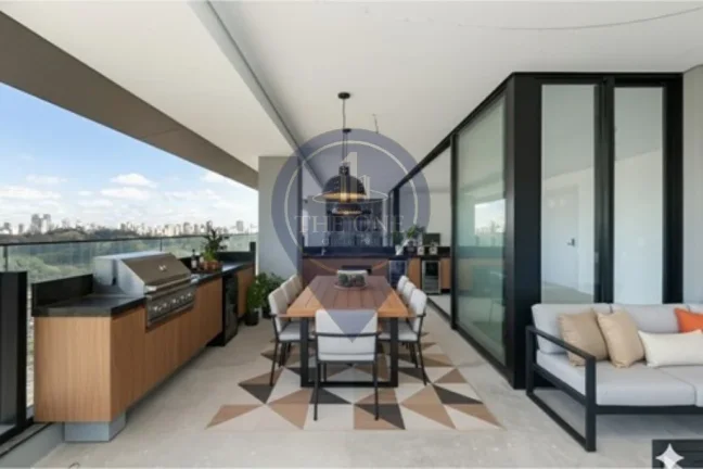 Imagem Apartamento de luxo no Paraíso: 3 quartos, 3 suítes, 2 salas, 5 banheiros, 4 vagas de garagem - São Paulo-SP