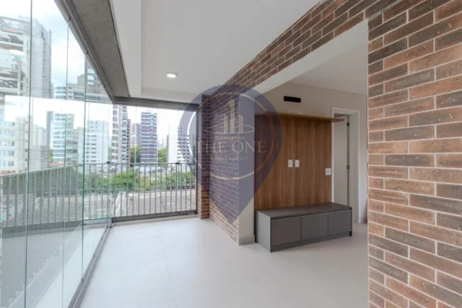 Imagem Apartamento de Luxo em Moema: 2 Quartos, 2 Suítes, 2 Salas e 1 Vaga de Garagem - São Paulo-SP