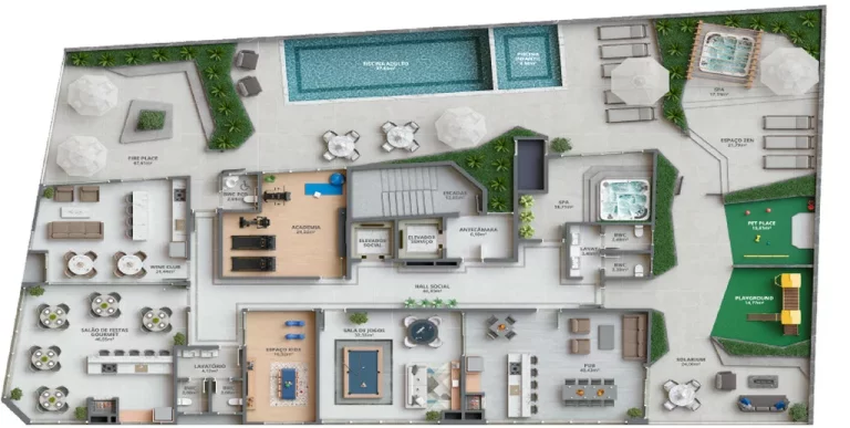 Imagem Residencial Astral - Apartamento à venda no bairro Balneário Pereque - Porto Belo/SC