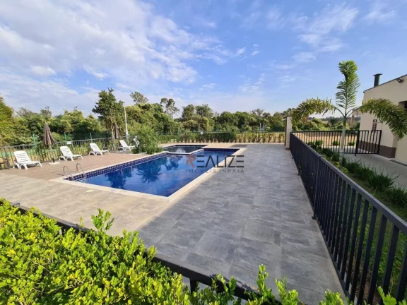 Imagem Casa com piscina e 3 dormitórios à venda, 136 m² por R$ 1.290.000 - Condomínio Fechado - Indaiatuba/SP