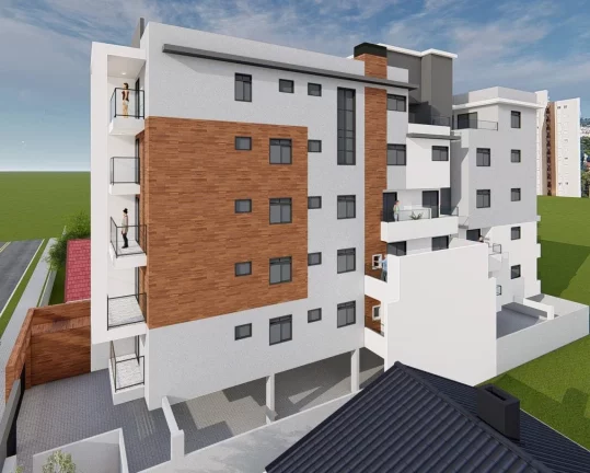 Imagem Apartamento para Venda em São José dos Pinhais, Centro, 3 dormitórios, 1 suíte, 2 banheiros, 1 vaga