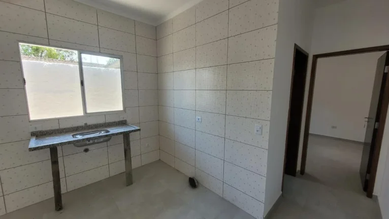Imagem Casa para Venda em Itanhaém, Bopiranga, 2 dormitórios, 1 banheiro, 1 vaga