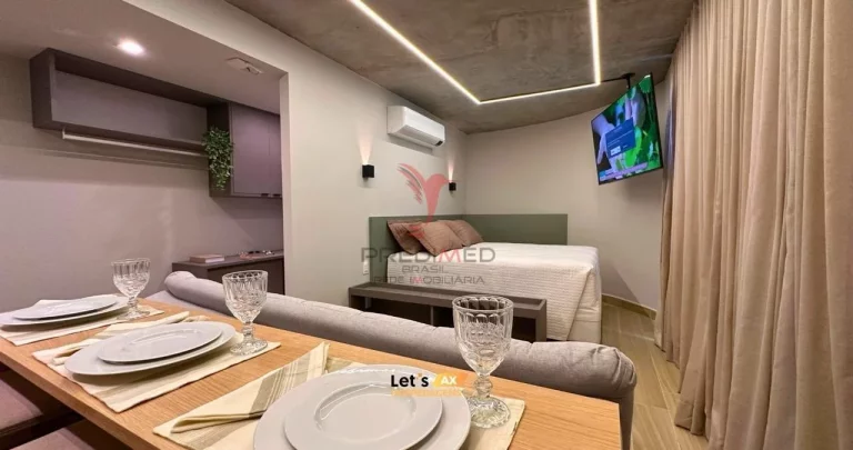 Imagem Vende-se flat mobiliado, pronto para rentabilizar na beira-mar do Cabo Branco