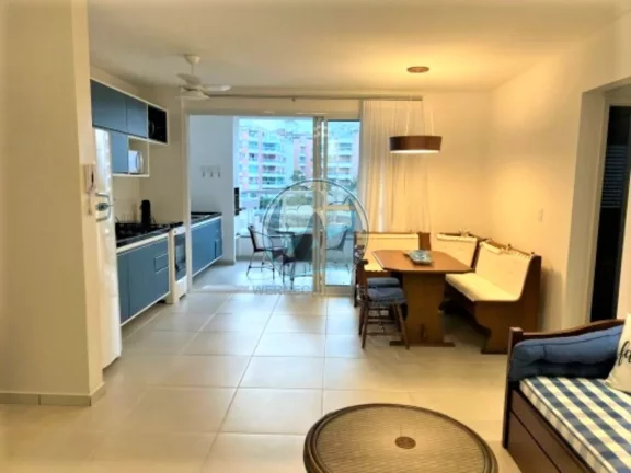Imagem Imperdível! Apto mobiliado à venda em Ubatuba-SP, bairro Tenório, 2 quartos, 1 suíte, 2 salas, 1 banheiro, 2 vagas, 73m².