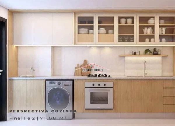 Imagem Apartamento à venda, 50 m² por R$ 389.000,00 - Vila Guilhermina - Praia Grande/SP