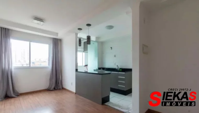 Imagem Imperdível oportunidade de adquirir apartamento com 2 quartos, 1 sala, 1 vaga de garagem!