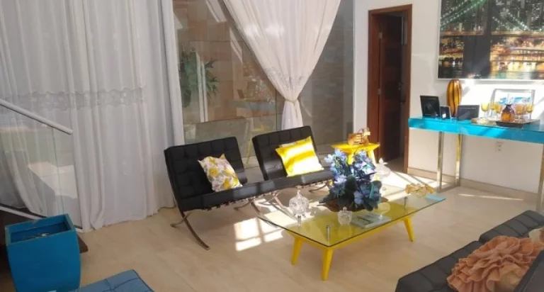 Imagem Casa de Luxo no Condomínio Morada do Rio - 5 Quartos, 500m², 2 Vagas de Garagem