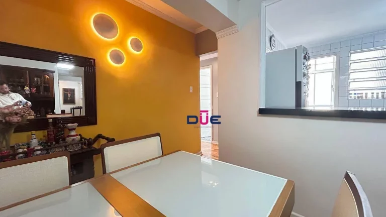 Imagem Apartamento com 2 dormitórios à venda, 85 m² por R$ 585.000,00 - Gonzaga - Santos/SP