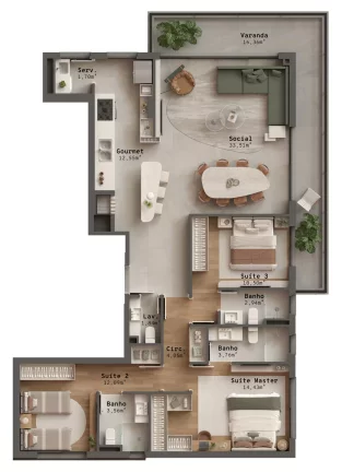 Imagem Apartamento à venda no bairro Petrópolis - Porto Alegre/RS