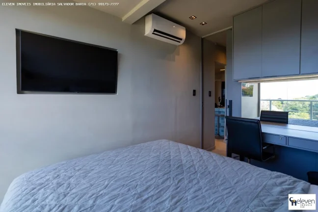 Imagem Apartamento para Locação em Salvador, Horto Florestal, 1 dormitório, 1 suíte, 1 banheiro, 1 vaga