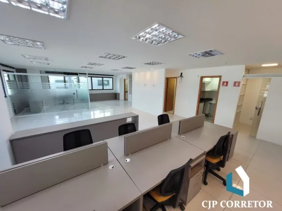 Imagem Sala mobiliada para locação na avenida paralela