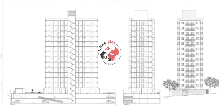 Imagem Terreno com 2.203m2 ,com projeto aprovado ,para 2 torres , 112 Aptos de 75m2 ,Bairro Centro de São bernardo campo
