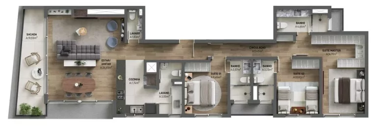 Imagem Miradero - Apartamento à venda no bairro Rio Branco - Porto Alegre/RS