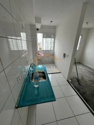 Imagem Apartamento 2 dormitórios, banheiro, sala 2 ambientes, sacada, cozinha,, área de serviço, SEM vag...