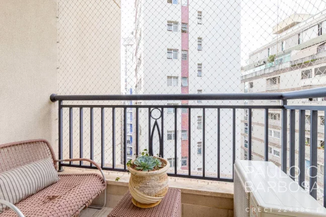 Imagem Higienópolis Venda - 3 Suítes - 3 Vagas - 210m² - Mobiliado