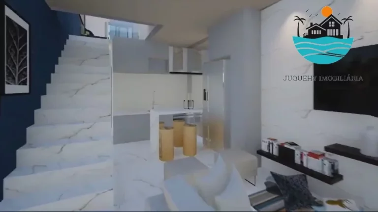 Imagem Lançamento Juquehy Lado Direito - Flat 80m², Piso superior, 2 suítes, 1 Vaga auto, piscina coletiva, documentação de posse | Juquehy Imobiliária