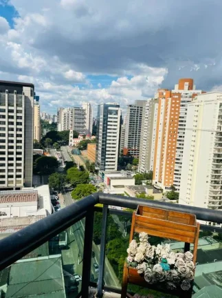 Imagem Flat disponível para locação no Meliá Ibirapuera, com 61m², 1 dormitório e 1 vaga
