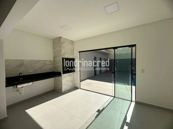 Imagem Casa à venda, Condomínio Santa Regina, 3 quartos, 3 suítes, 4 Vagas, piscina, Indústrias Leves, Londrina, PR