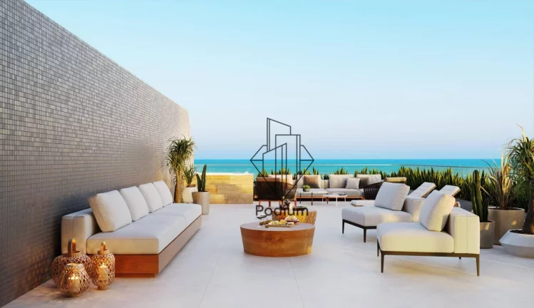Imagem Cobertura com Jacuzzi e vista para o mar da praia de poço/Cabedelo. - CO0134