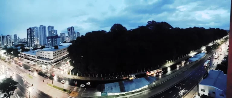 Imagem APARTAMENTO NA ALMIRANTE BARROSO EDIFICIO TEACHER HOUSE 3/4 3 QUARTOS COM SUITE BAIRRO DO MARCO PISO COM PORCELANATO ANDAR ALTO VISTA PARA O BOSQUE