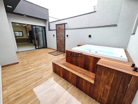 Imagem Casa com 3 suítes e SPA à venda, 140 m² por R$ 1.350.000 - Condomínio Park Gran Reserve - Indaiatuba/SP