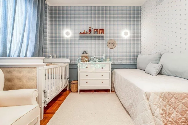 Imagem Excelente apartamento à venda no miolo do Jardim América - Área: 218m² - 03 suítes - Sala de es...
