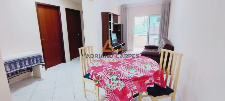 Imagem Apartamento mobiliado para locação em Navegantes-SC: 2 dormitórios, 1 vaga de garagem, 62 m² - Gravatá.