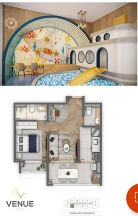 Imagem Apartamento com 1 dormitório à venda, 49 m² por R$ 777.000,00 - Vila Mariana - São Paulo/SP