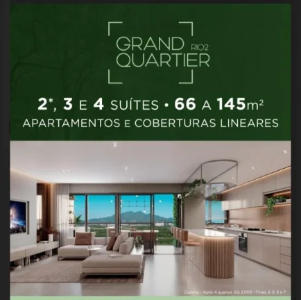 Imagem Apartamento para Venda em Rio de Janeiro, Barra Olimpica, 2 dormitórios, 2 suítes, 2 banheiros, 1 vaga