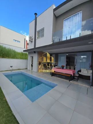 Imagem Sobrado Condominio, 4 Dorm, 219m2 Constr. X 288m2, Piscina, Amplo Gourmet,