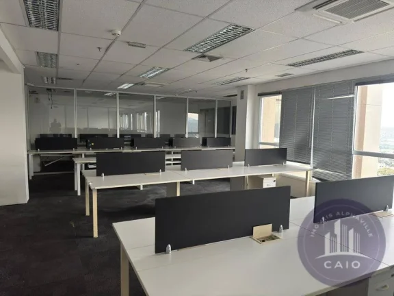 Imagem Laje corporativa 596m² para aluguel por R$ 42.000,00/mês - Alphaville/SP