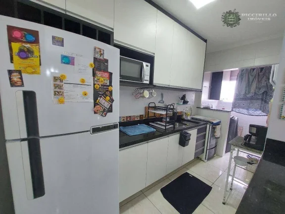 Imagem Apartamento com 2 dormitórios à venda, 70 m² por R$ 490.000,00 - Vila Guilhermina - Praia Grande/SP