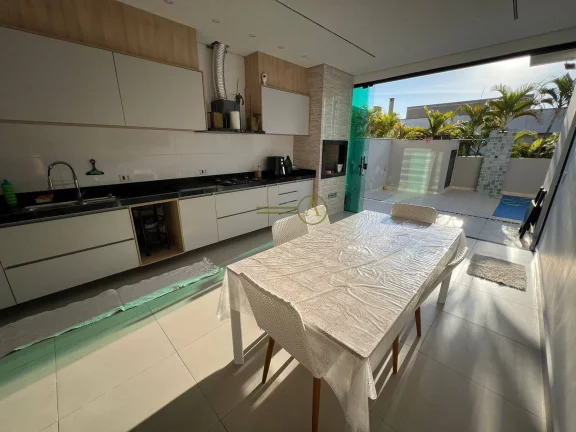 Imagem Casa térrea condomínio Três Marias Varanda gourmet e Piscina 3 Suítes