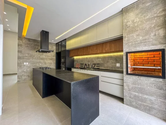 Imagem Casa térrea moderna à venda, 138 m² por R$ 1.270.000 - Condomínio Park Gran Reserve - Indaiatuba/SP