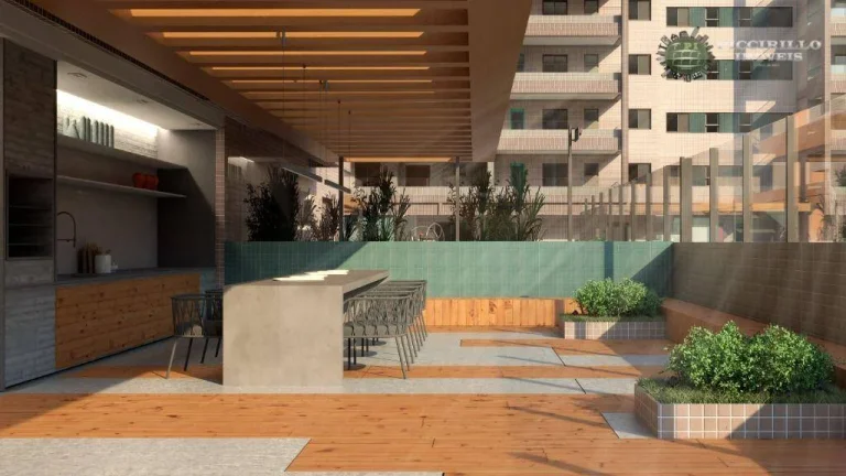 Imagem Apartamento com 3 dormitórios à venda, 190 m² por R$ 1.930.240,15 - Canto do Forte - Praia Grande/SP