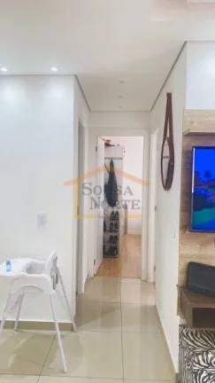 Imagem Apartamento com 43 m², com 2 dormitórios, sala de estar e jantar integradas, cozinha funcional e s...