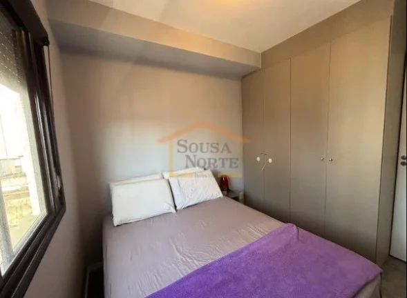 Imagem Apartamento de 34 m², com 2 dormitórios, banheiro, sala e cozinha, totalmente mobiliado.
SEM VAGA ...