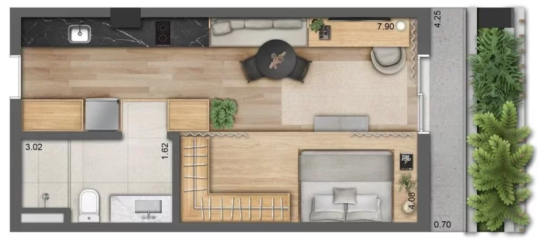 Imagem AYYA Jardins - Studios