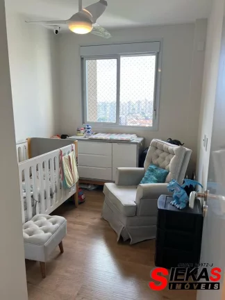 Imagem Excelente apartamento para locação no Tatuapé, São Paulo-SP, com 3 quartos, 1 suíte, 2 banheiros e 2 vagas de garagem!